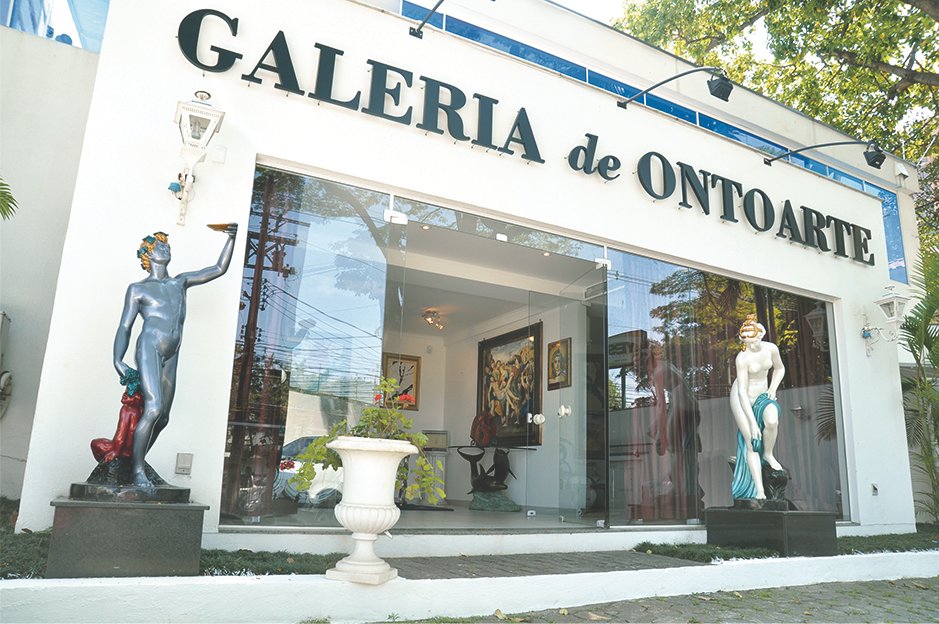 Fachada da Galeria de OntoArte no Jardim Paulista
